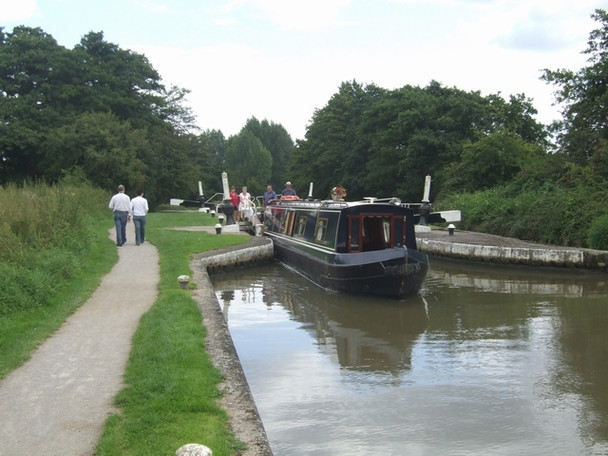 Photo 6"x4" Grand Union Canal - Lock No. 28 Warwick c2008