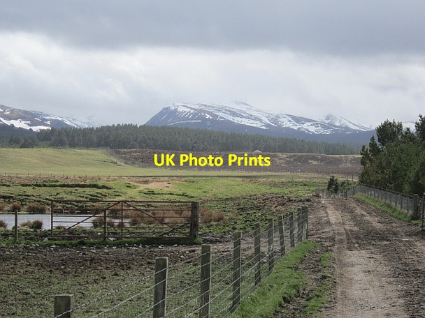 Photo 6"x4" Farm road, Lurg Clachaig\/NJ0218 c2013