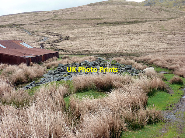 Photo 6"x4" Ruin at Hyddgen Farm Hyddgen c2013
