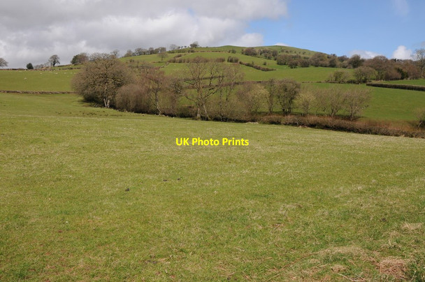 Photo 6"x4" Farmland near Pentre'r-Felin Pentre'r-felin\/SN9130 c2013
