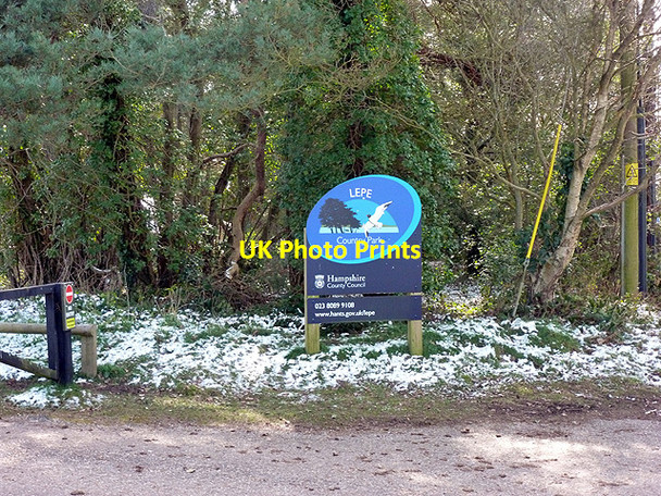 Photo 6"x4" The entrance to Lepe Country Park Lepe c2013