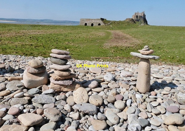 Photo 6"x4" Lindisfarne Castle. Holy Island Holy Island\/NU1241 c2013 P1