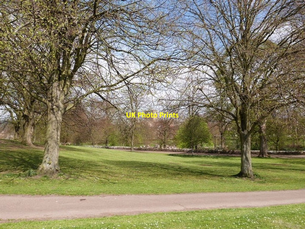 Photo 6"x4" Hexham Abbey from The Seal Hexham c2013