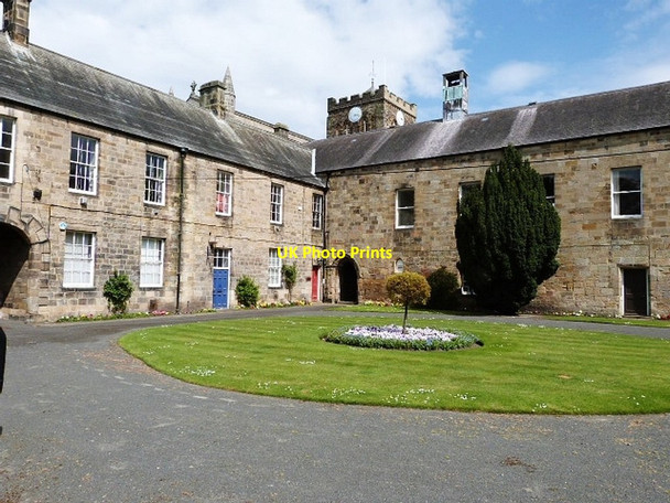 Photo 6"x4" Open courtyard amid the abbey buildings, Hexham Hexham c2013