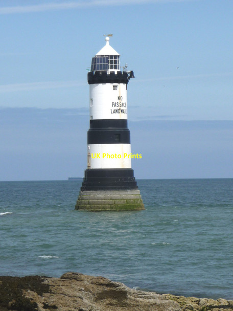 Photo 6"x4" Trwyn Du Penmon c2012