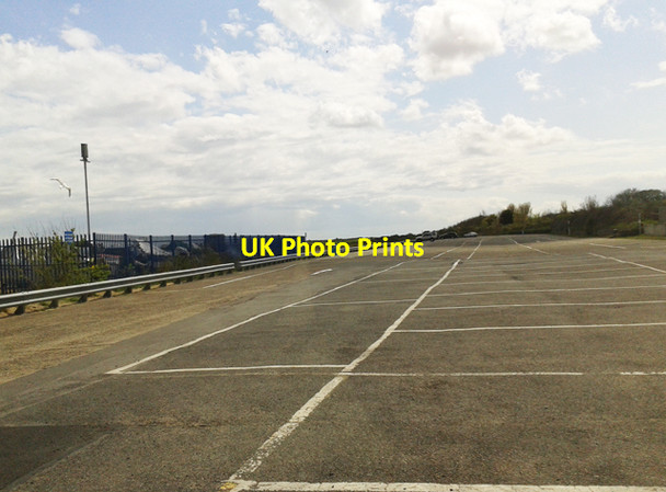 Photo 6"x4" Seaside car park Skegness c2013