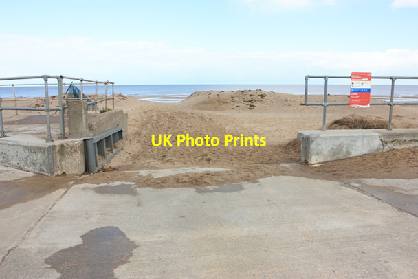 Photo 6"x4" Vehicular access to the beach Sandilands\/TF5280 c2013