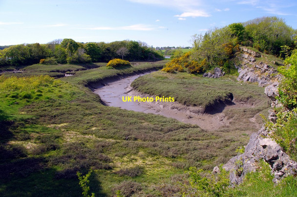 Photo 6"x4" West Williamston quarries Lawrenny Quay c2013