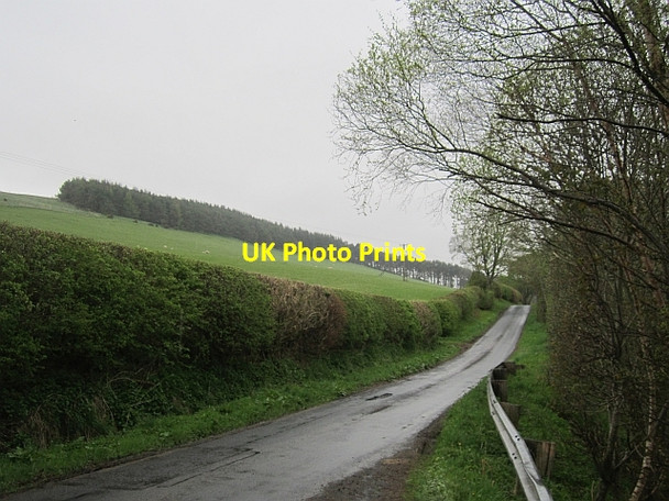 Photo 6"x4" Minor road, Bonchester Bridge Bonchester Bridge c2013