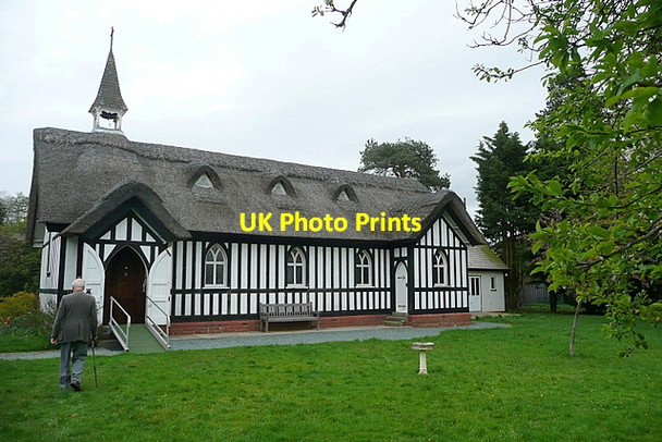 Photo 6"x4" Little Stretton church Little Stretton\/SO4491 c2013