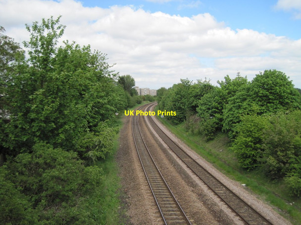 Photo 6"x4" Osmondthorpe Halt railway station (site), Yorkshire Halton\/SE3433 c2013