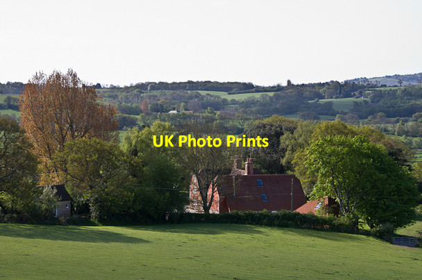 Photo 6"x4" Pickdick Farm Broadland Row c2013