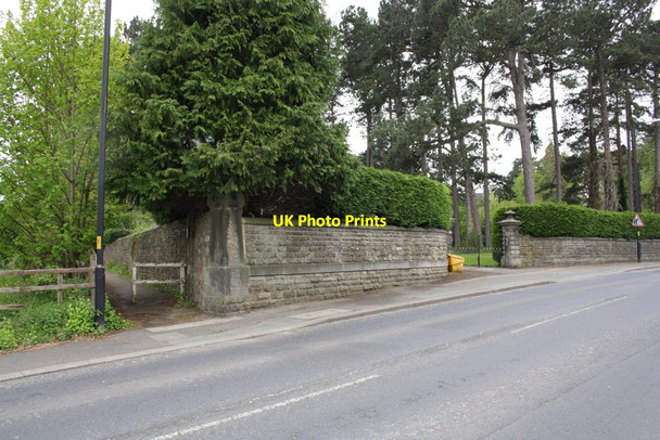 Photo 6"x4" Junction of footpath with road at #36 Palace Road Ripon c2013