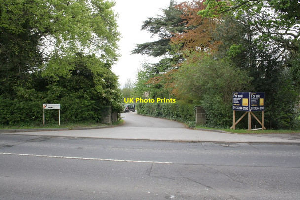 Photo 6"x4" Entrance to #43 Palace Road Ripon c2013