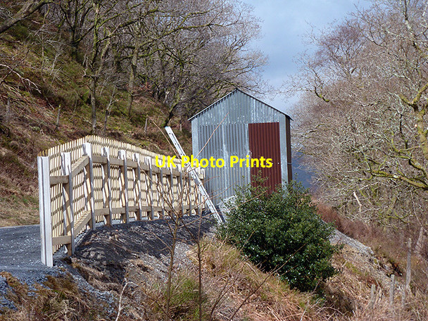Photo 6"x4" The new waiting shelter at Rhiwfron station Devil's Bridge\/Pontarfynach c2013