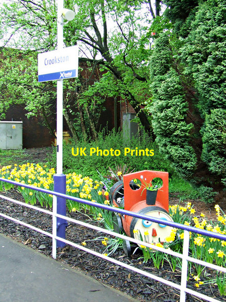 Photo 6"x4" Crookston railway station Crookston\/NS5263 c2013