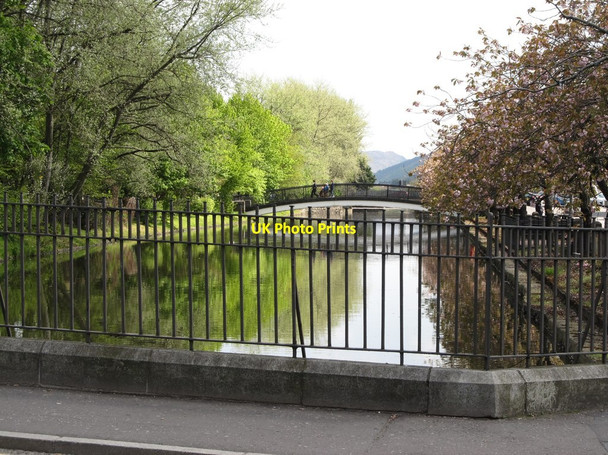 Photo 6"x4" Footbridge over the Newry Canal Newry c2013