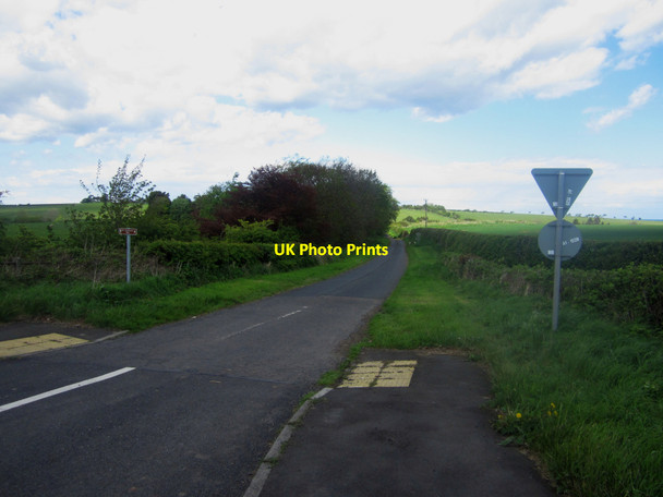 Photo 6"x4" Country road to Fenwick Granary Fenwick\/NU0640 c2013