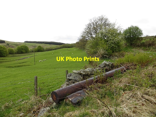 Photo 6"x4" New electricity pole Mansegate c2013