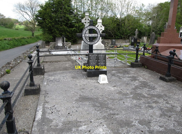 Photo 6"x4" Graves of Children of St Joseph's Orphanage. Dundalk at Bridge-A-Chrinn Kilcurly c2013