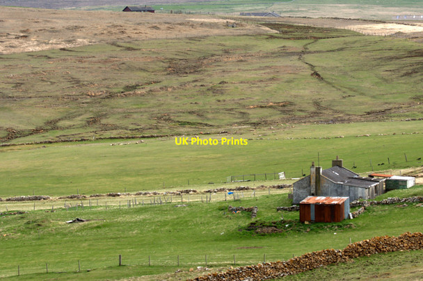 Photo 6"x4" Hagdale, Baltasound Clibberswick c2013