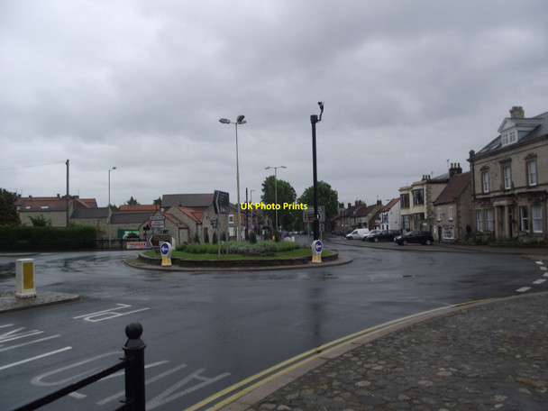 Photo 6"x4" Roundabout where the A169 crosses the A170 Pickering\/SE7984 c2012