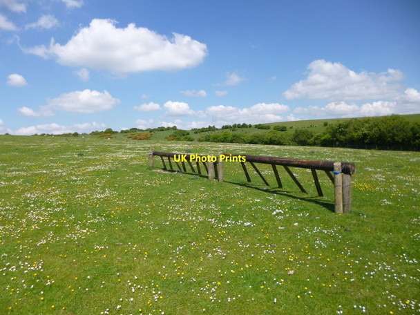Photo 6"x4" Tidpit, horse jumps Martin\/SU0619 c2013