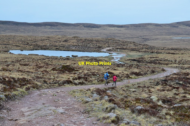 Photo 6"x4" Track to Sandwood Bay Sheigra c2013
