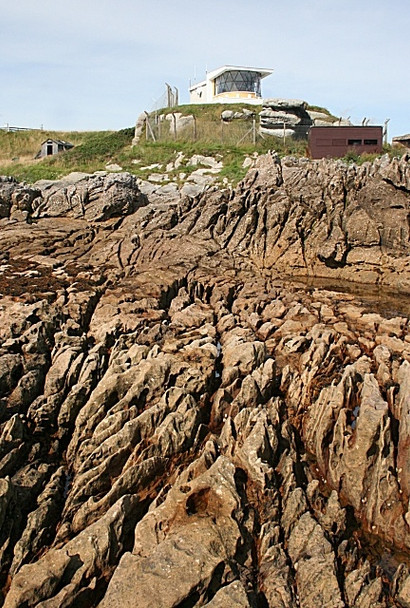 Photo 6"x4" Sandstone at Fife Ness Crail c2008