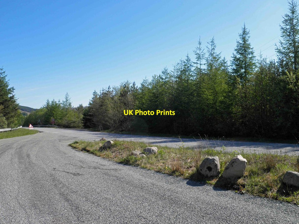 Photo 6"x4" Layby on the road down from the Ski Centre at Aonach Mor Torlundy c2013