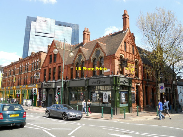 Photo 6"x4" Birmingham-Broad Street Lee Bank c2013