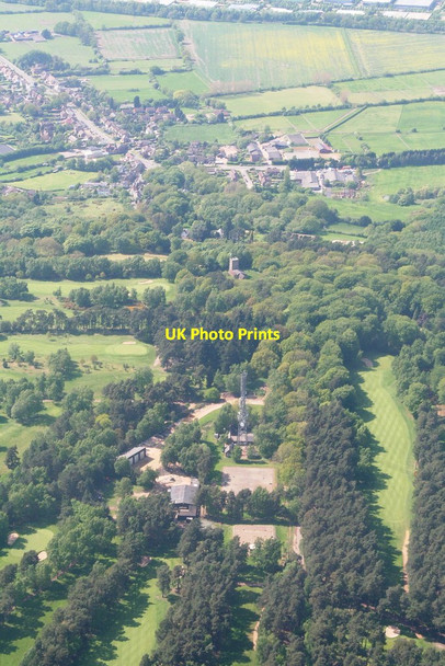 Photo 6"x4" Bow Brickhill: aerial Bow Brickhill c2013