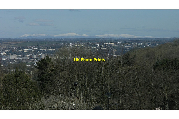 Photo 6"x4" Galty Mountains seen from Cork Ballygarvan c2013
