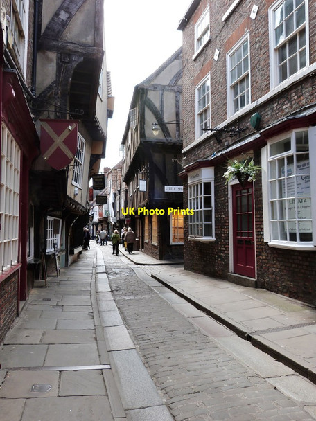 Photo 6"x4" The Shambles, showing the junction of Little Shambles, York York\/SE5951 c2013
