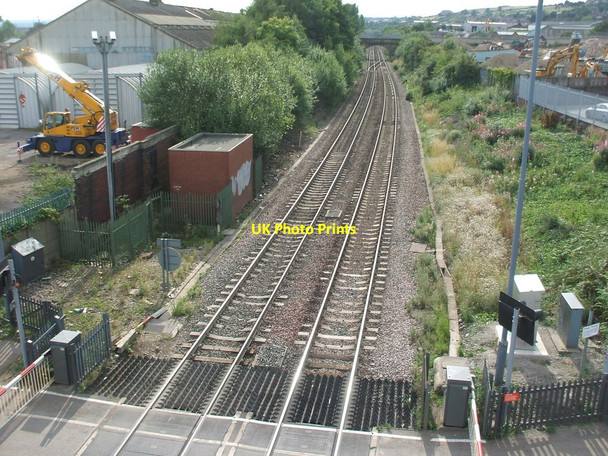 Photo 6"x4" Holmes railway station (site), Yorkshire Rotherham c2008