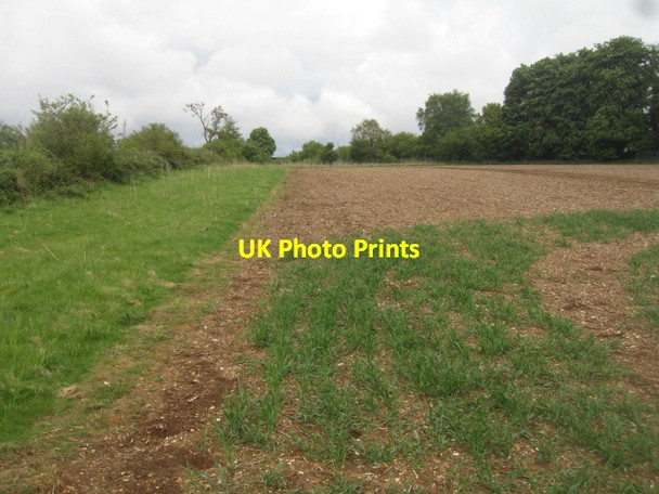 Photo 6"x4" Corner of St John's Field East Oakley c2013