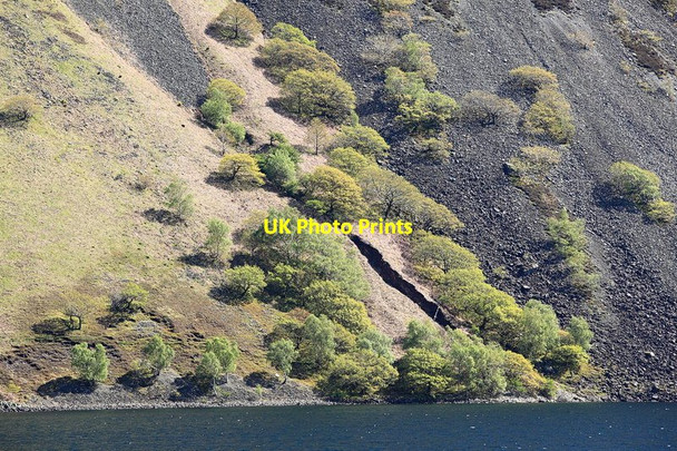Photo 6"x4" Gully on The Screes, Wast Water Nether Wasdale c2013