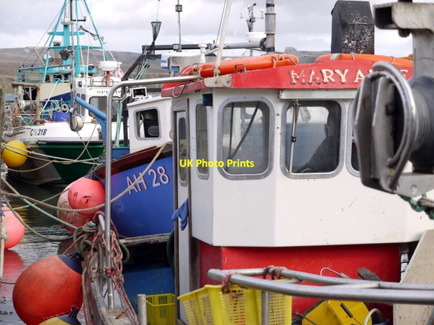 Photo 6"x4" Fishing boats, Port Askaig Harbour Port Askaig\/Port Asgaig c2013