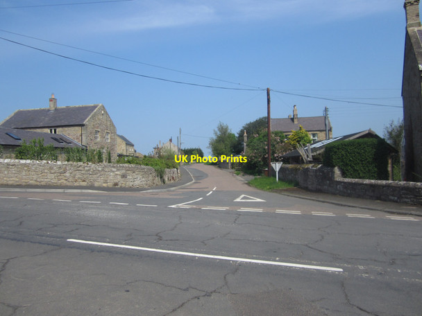 Photo 6"x4" Road junction in Warenford Warenford c2013