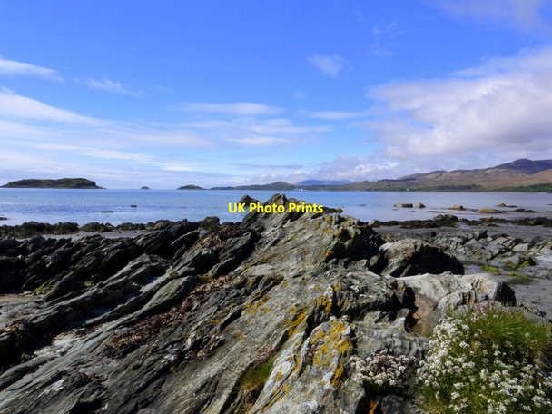 Photo 6"x4" Rocks at Gil nam Murlach Knockrome c2013