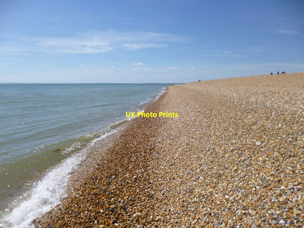 Photo 6"x4" Hurst Beach Keyhaven c2013