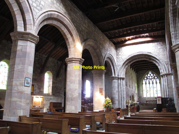 Photo 6"x4" Interior of St Cuthbert\u00e2\u0080\u0099s church Ladykirk\/NT8847 c2013