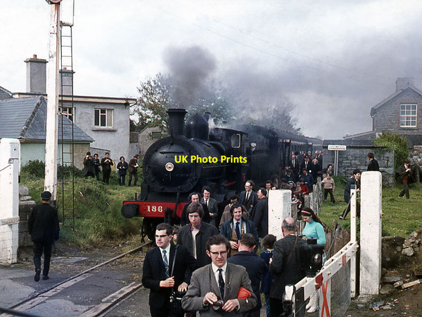 Photo 6"x4" Steam train at Lixnaw Lixnaw c1972
