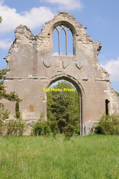 Photo 6"x4" Wimpole Ruin Old Wimpole c2013