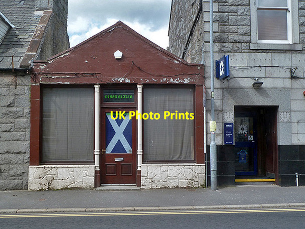 Photo 6"x4" The entrance to the Royal Bank of Scotland Dalbeattie branch Dalbeattie c2013