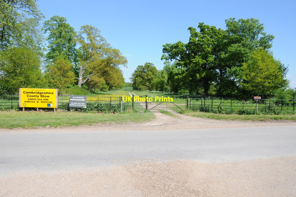 Photo 6"x4" Track at Wimpole Old Wimpole c2013