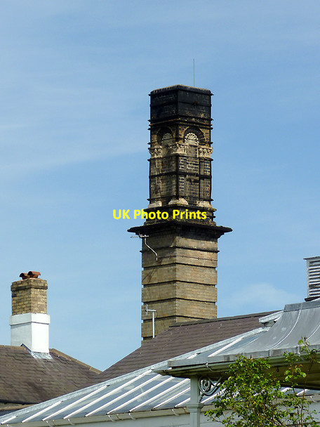 Photo 6"x4" Chimney at Birmingham Botanical Gardens Smethwick c2013
