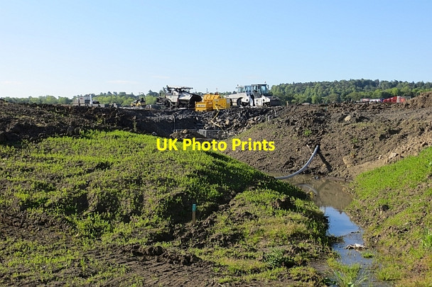 Photo 6"x4" Road construction, Queensferry Queensferry\/NT1278 c2013