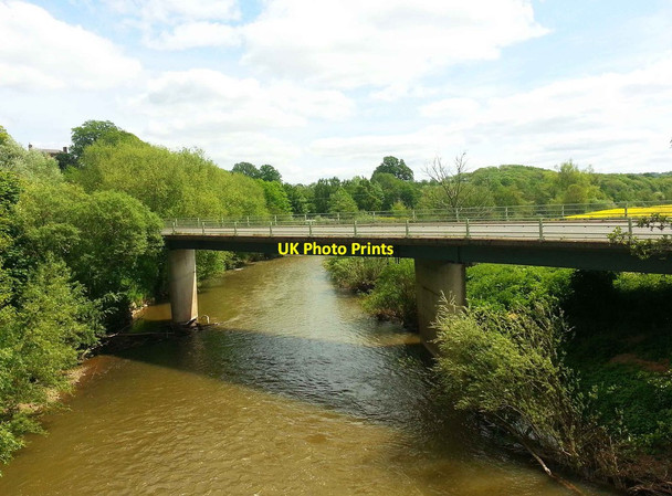 Photo 6"x4" The modern road bridge, Stanford Bridge, Worcs Stanford Bridge c2013