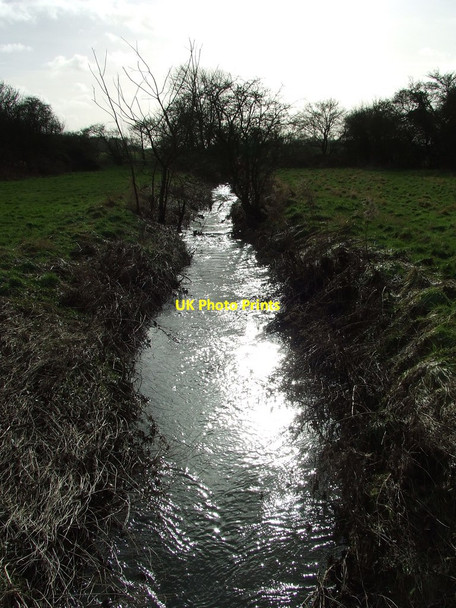 Photo 6"x4" Small Stream Fingal Street c2013